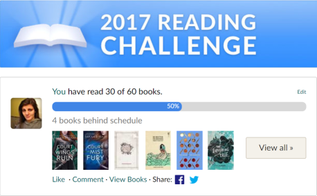Goodreads Challenge July